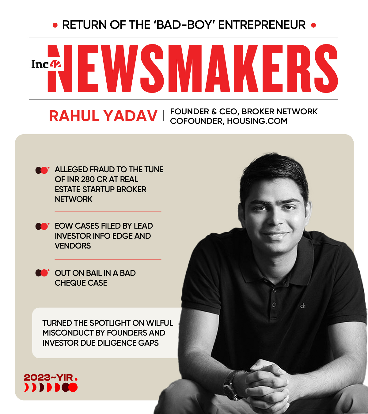 Startup Newsmakers Of 2023: Rahul Yadav