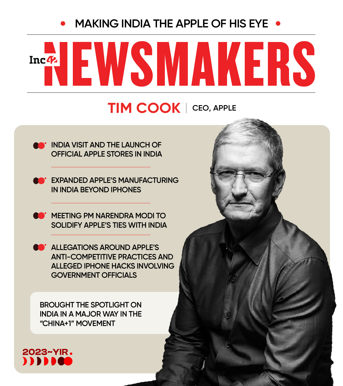 Tech Newsmakers Of 2023: Tim Cook